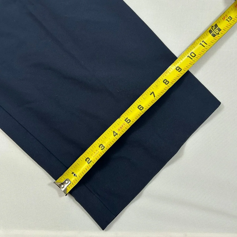 FootJoy Pants Men 38 Navy Blue Golf Performance Stretch Flat Front Athletic‎